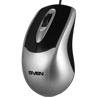 Мышь SVEN RX-110 USB (серебристый) фото 1